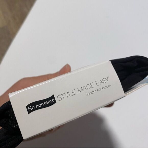 No Nonsense Super Opaque Tights control top -size small - Picture 4 of 6